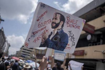El Salvador: Nayib Bukele se pronunció ante las masivas protestas en contra de su Gobierno