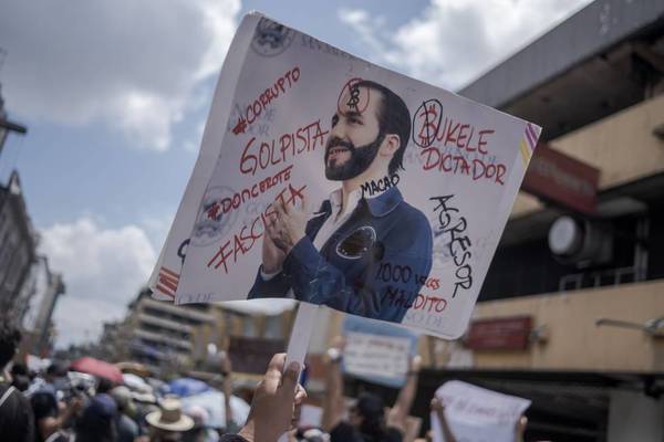 El Salvador: Nayib Bukele se pronunció ante las masivas protestas en contra de su Gobierno