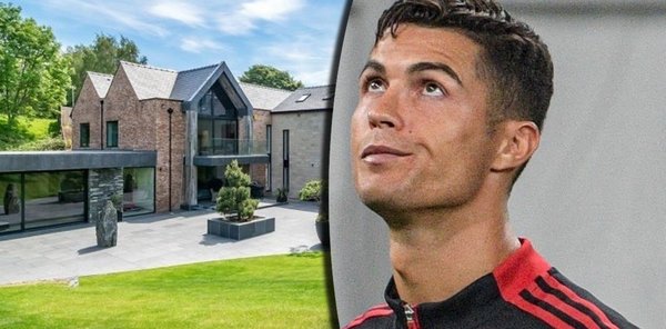 Cristiano Ronaldo se tuvo que mudar de su lujosa mansión en Manchester por un insólito motivo