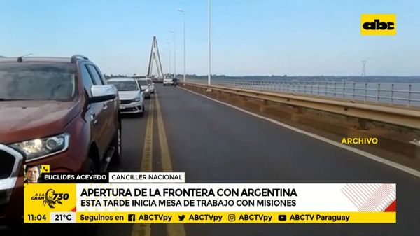 Canciller tendrá reunión definitoria con gobernador de provincia de Misiones sobre apertura de frontera - Nacionales - ABC Color