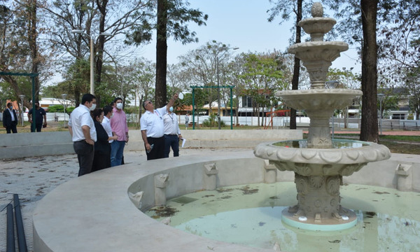 Habilitarán obras de mejoras en la Plaza San Roque de Coronel Oviedo - OviedoPress