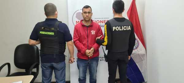 Brasileño con antecedente por narcotráfico es expulsado del país
