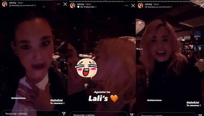El encuentro entre Lali González y Lali Espósito - Teleshow