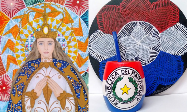 Artista caaguaceña se destaca por su pintura en Argentina - OviedoPress