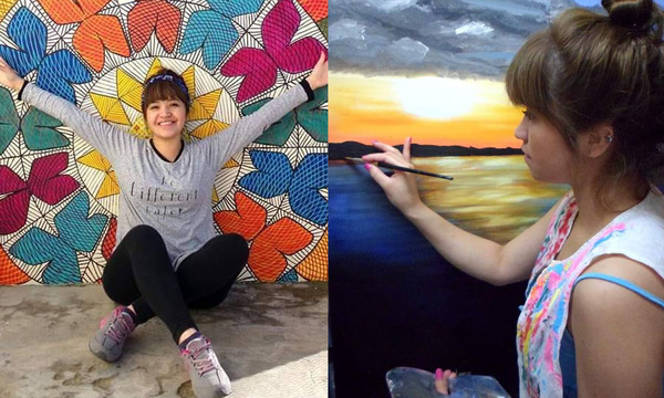 Artista caaguaceña se destaca por su pintura en Argentina - OviedoPress
