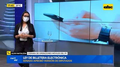 Ley de billetera electrónica: senado aprobó versión de diputados - Factor Clave - ABC Color