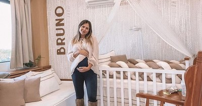 La Nación / Andrea Quatrocchi se alista para recibir a su primer hijo