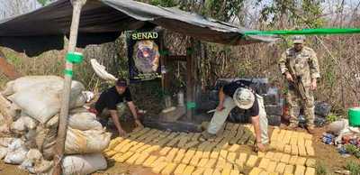 Desmantelan narcocampamentos en Canindeyú