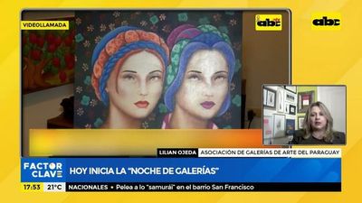 “Noche de Galerías”: proyección económica en el ámbito de galerías  - Factor Clave - ABC Color