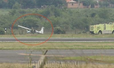 Avioneta despega y enseguida capota: 7 muertos