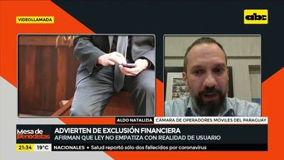 Advierten de exclusión financiera - Mesa de Periodistas - ABC Color
