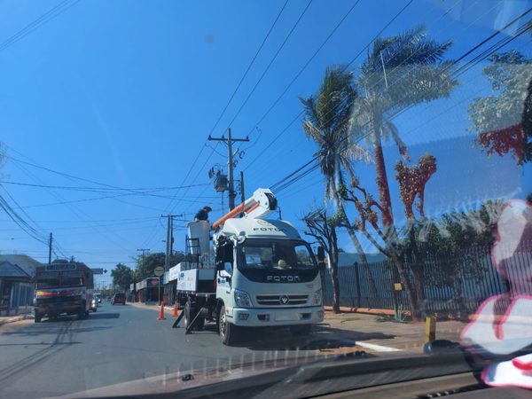 Algunos vecinos de seis barrios de San Lorenzo estarán sin energía eléctrica » San Lorenzo PY