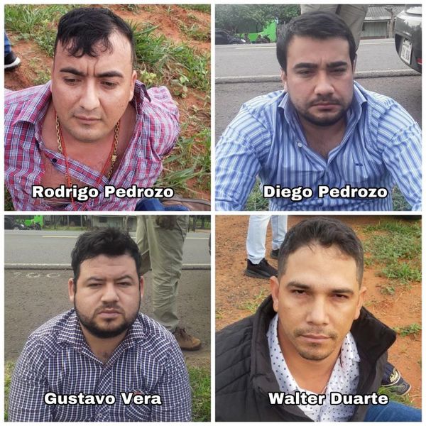 Cabecilla de estructura criminal y asistente fiscal detenidos por incautación récord de marihuana