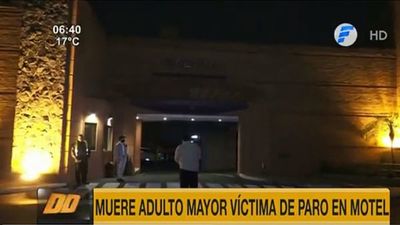 Tomó pastillita azul y murió en motel de San Lorenzo