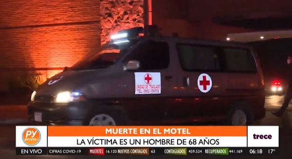 Un hombre de 68 años fallece en motel de San Lorenzo