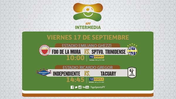 Con dos juegos arranca la jornada 29 de la Intermedia