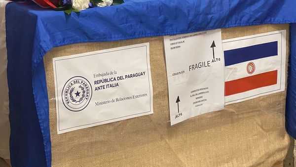 Reliquias de Chiquitunga parten de Roma y están camino a Paraguay