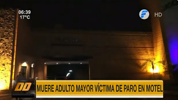 Sexagenario muere en la habitación de un motel de San Lorenzo