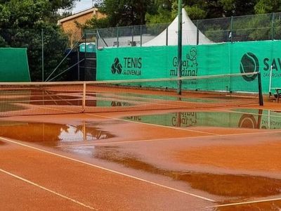 Copa Davis: la lluvia posterga los singles de Paraguay-Eslovenia - Tenis - ABC Color