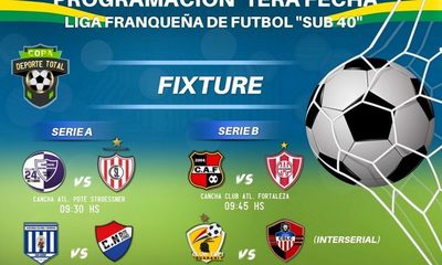 Se completa primera fecha de torneo de la Liga Franqueña
