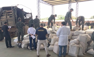 Diario HOY | Incineran 36 toneladas de marihuana en Concepción