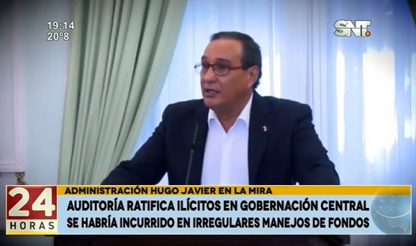 Auditoría confirma irregularidades en administración de Hugo Javier