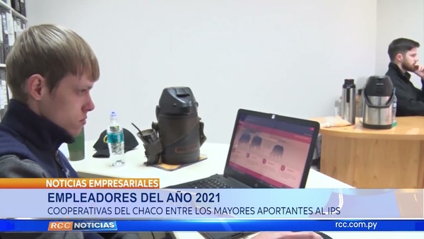 Empleadores del año 2021  Cooperativas del Chaco entre los mayores a portantes al IPS