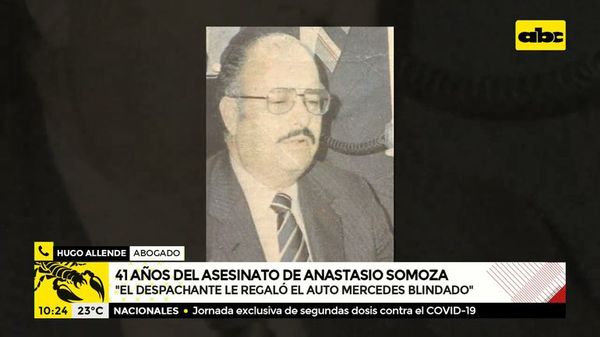 41 años del asesinato de Anastasio Somoza: La última mañana de Somoza  - ABC Noticias - ABC Color