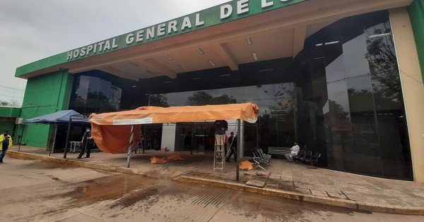 La Nación / Retiran carpa de contingencia en Hospital de Luque y reinician atención de consultas externas