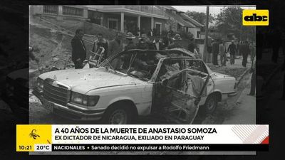 “Con el caso Somoza muere la dictadura; cayó el sistema de Inteligencia de Stroessner”, afirmó testigo de atentado - A La Gran 7-30 - ABC Color