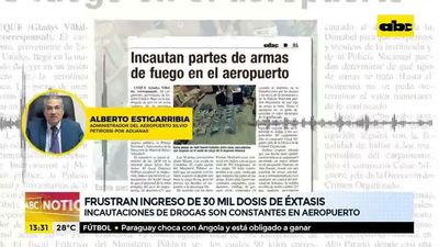 Frustran ingreso de 30 mil dosis de éxtasis - ABC Noticias - ABC Color