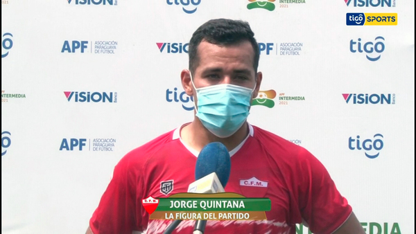 Jorge Quintana, la figura del partido