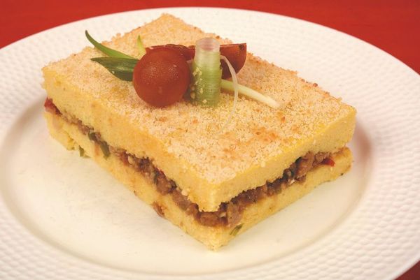 Terrina vegetariana de polenta - Gastronomía - ABC Color