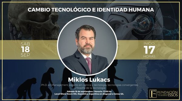La Fundación ISSOS invita a la charla del intelectual del momento: Miklos Lukacs