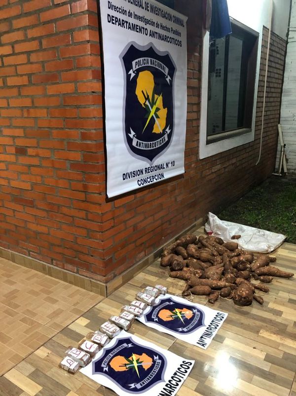 Concepción: bolsa con mandioca también contenía marihuana - Nacionales - ABC Color