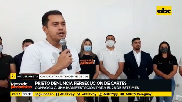 Prieto denuncia persecución de Cartes - Mesa de Periodistas - ABC Color