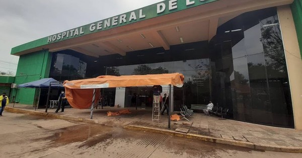 La Nación / Retiraron la carpa de contingencia del hospital de Luque