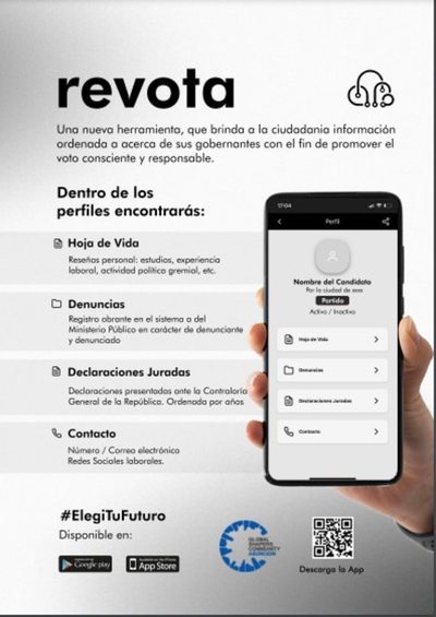 “Revota”, la app para conocer a los candidatos a intendente de Asunción - Nacionales - ABC Color
