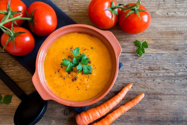 Sopa de zanahorias asadas para tomar fría o caliente - Gastronomía - ABC Color