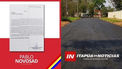 CELEBRAN RESPUESTA POSITIVA A LA MINUTA PRESENTADA PARA REPARACIÓN DE TRANSITADA CALLE.