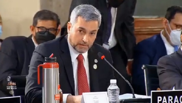 Abdo Benítez reafirma su rechazo al mandato de Nicolás Maduro durante cumbre