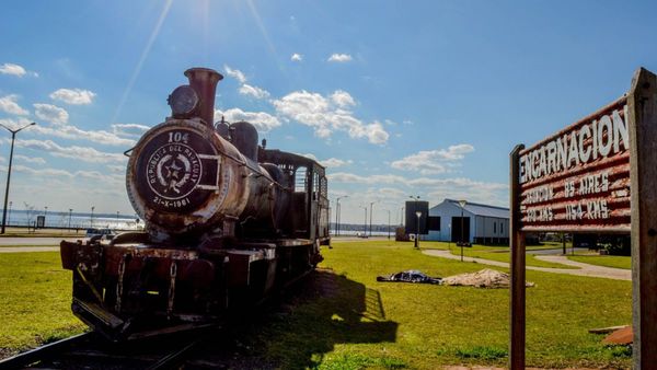 Encarnación: Habilitarán museo ferroviario y puesta en valor de la locomotora 104