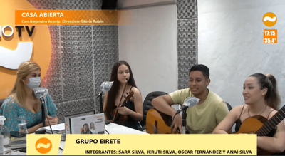 Grupo Eirete y su melodiosa versión de “Ne Rendápe Aju” | Ñanduti