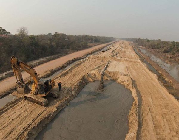 Obra 1 de la ruta a Pilar ya registra un avance del 22% - Nacionales - ABC Color