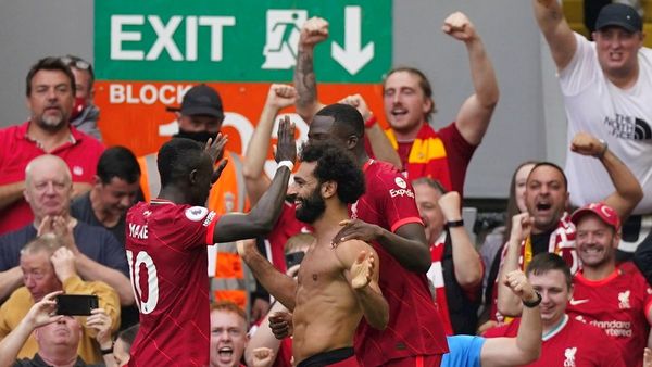 El Liverpool golea al Crystal Palace