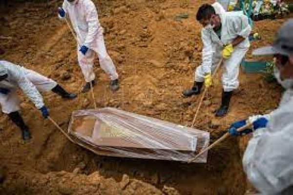Brasil supera las 590 mil muertes por Covid