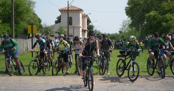 La Nación / Inauguran primer tramo de la bicisenda más larga de Sudamérica, en Paraguarí