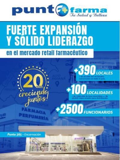 Punto Farma cumple 20 años - Suplementos - ABC Color