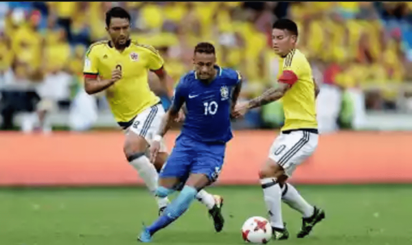 Colombia y Brasil empataron