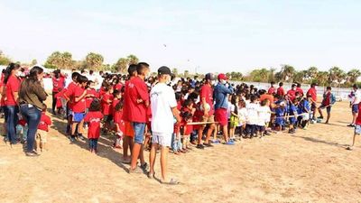 La fiesta deportiva Golazo cautivó a niños en el Chaco